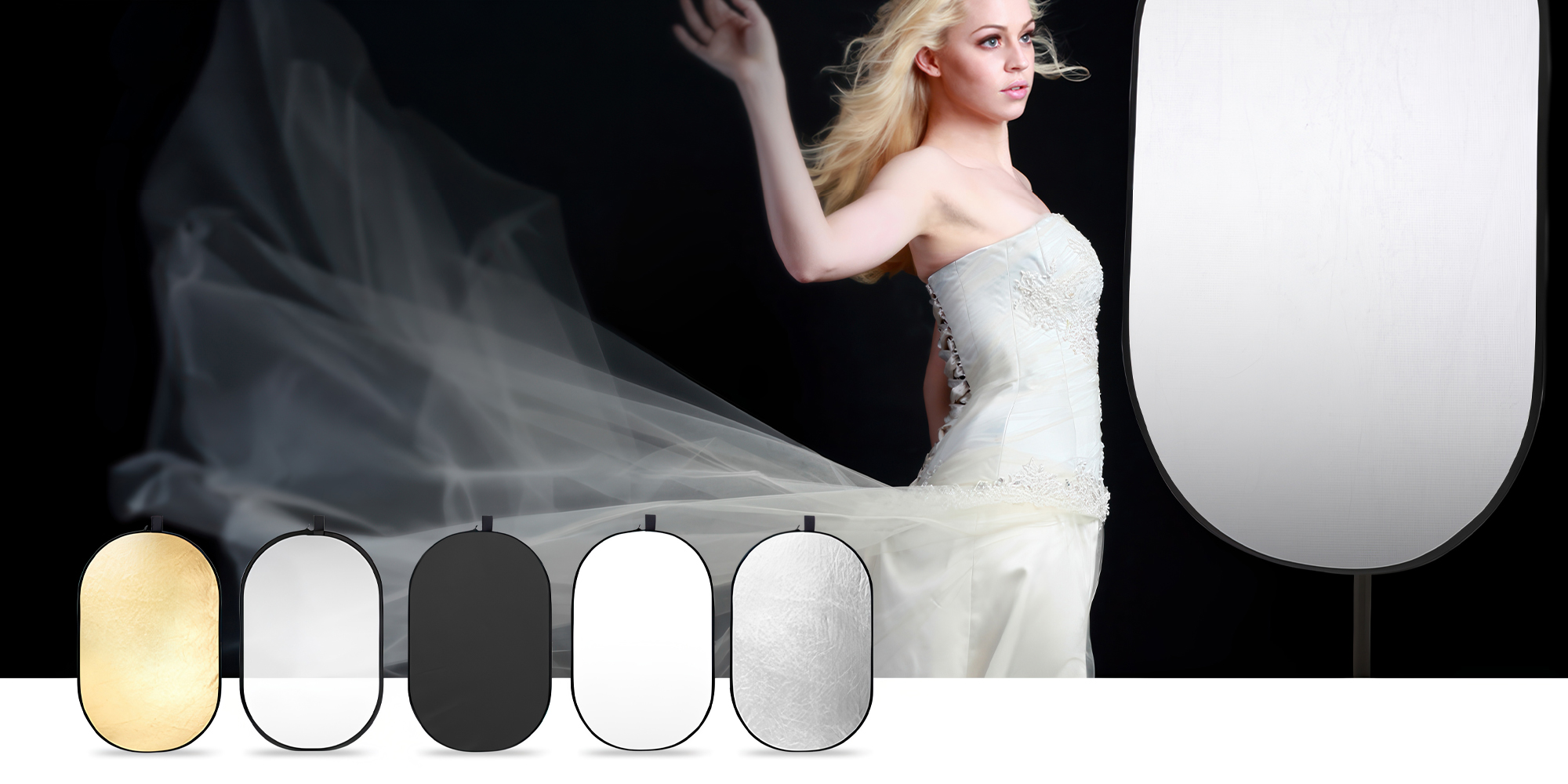 Blenda K&F Concept 5w1 - 90x60 cm